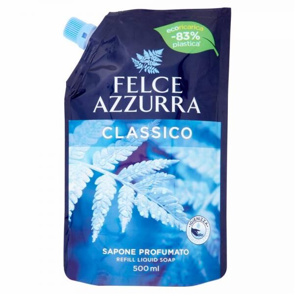 FELCE AZZURRA Жидкое мыло 500мл Classico запаска
