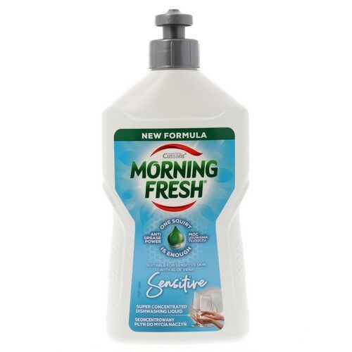 Акция : Средство для мытья посуды Morning Fresh Sensitive 400ml