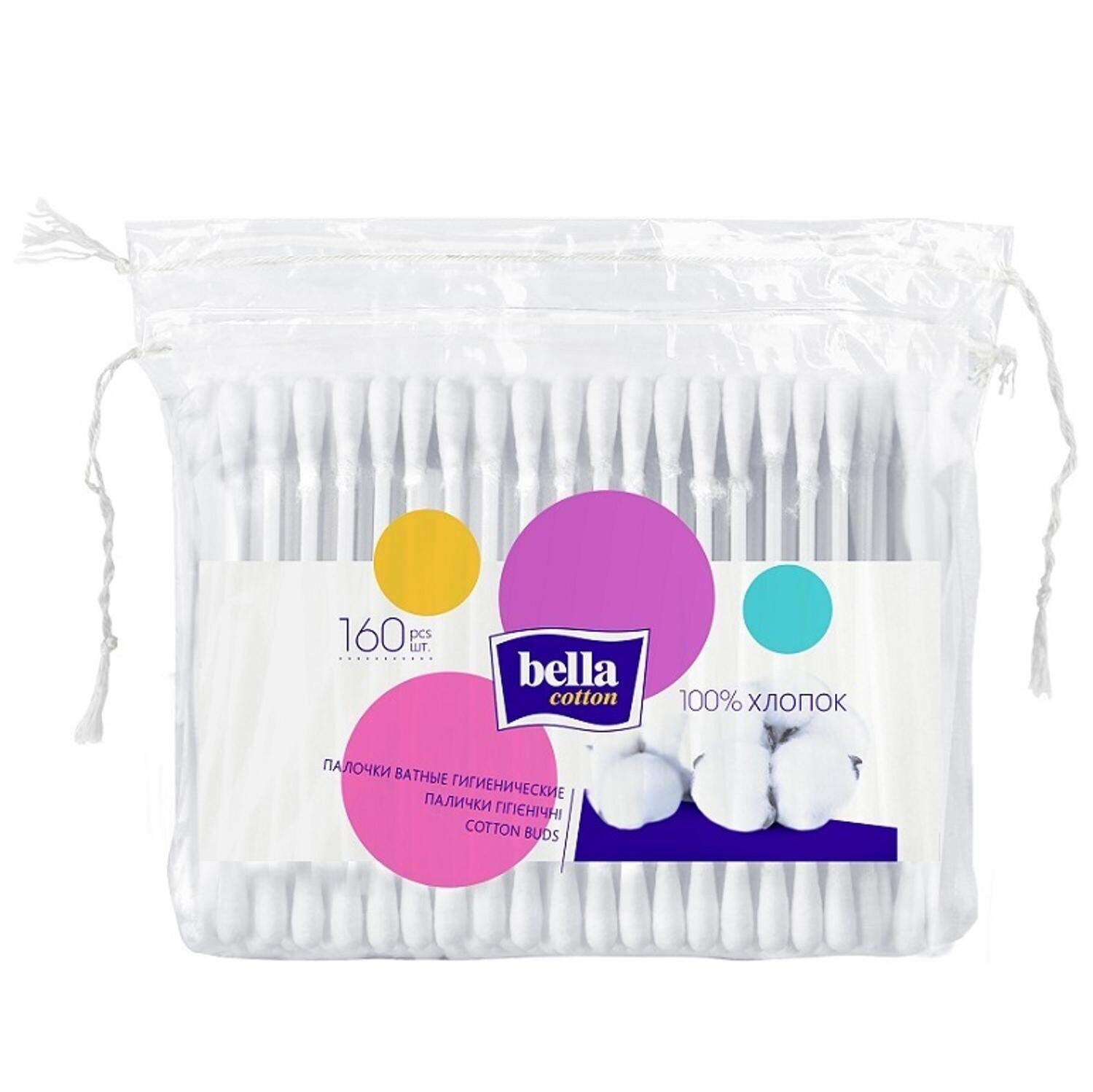 Bella cotton Ватные палочки 160 шт