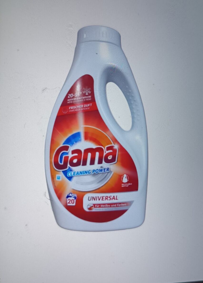 Гель для стирки GAMA  универсальный 0,9 л (20 стирки)