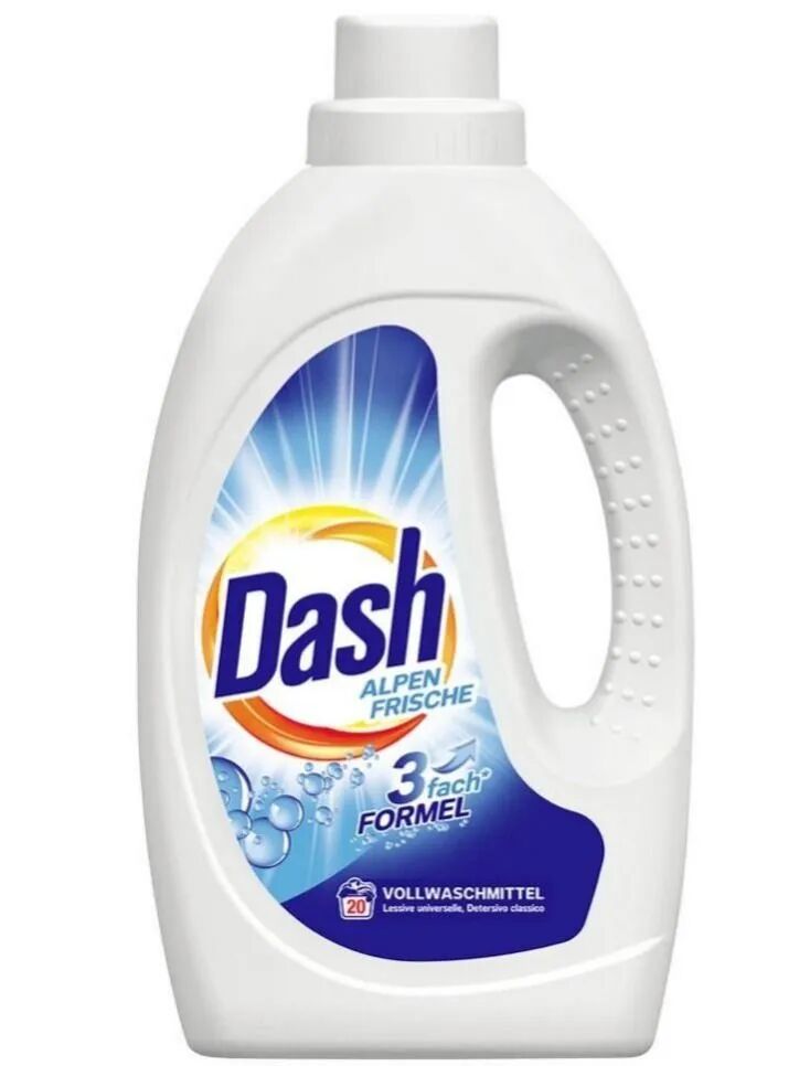 Dash Alpen Frische 3 fash FORMEL Гель для стирки 1,1 л (20 стирок)