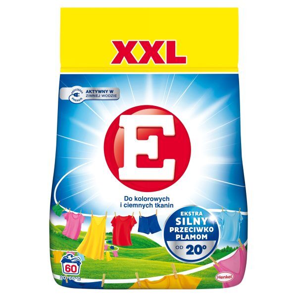 Е порошок д/стирки цветного белья 3,3 кг (60 стирок)