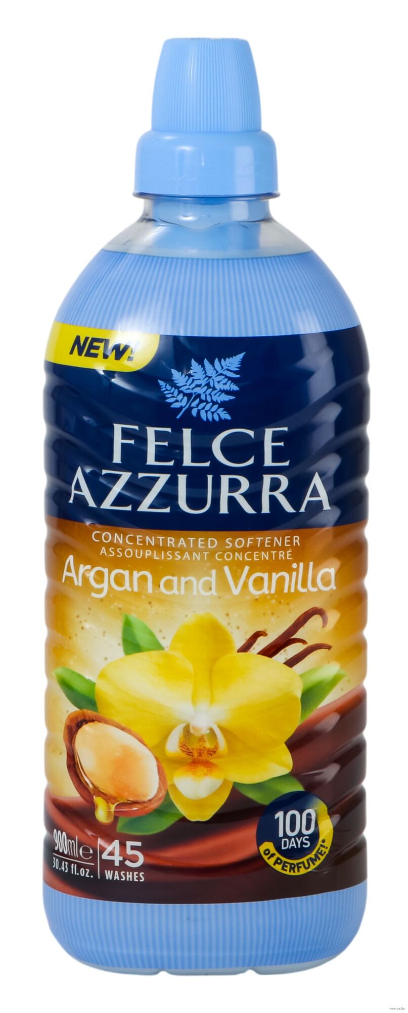 FELCE AZZURRA Кондиционер для белья 1340мл ARGAN &amp; VANILLA (67стирок)