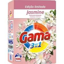 Порошок стиральный универсальный GAMA Жасмин, картон, 5,5 кг, 100 стирок