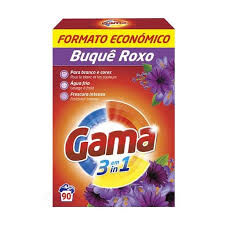 Порошок стиральный универсальный GAMA Фиолетовый букет, картон, 4,95 кг, 90 стирок