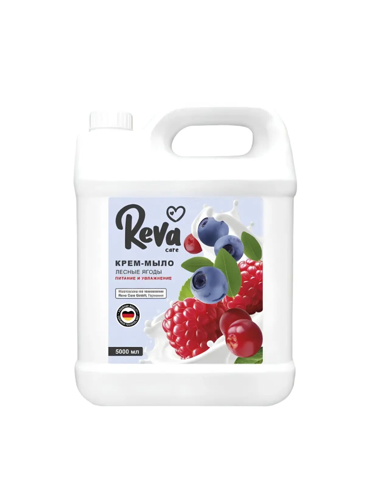 Крем-мыло Reva Care с ароматом "Лесные ягоды", 5 л