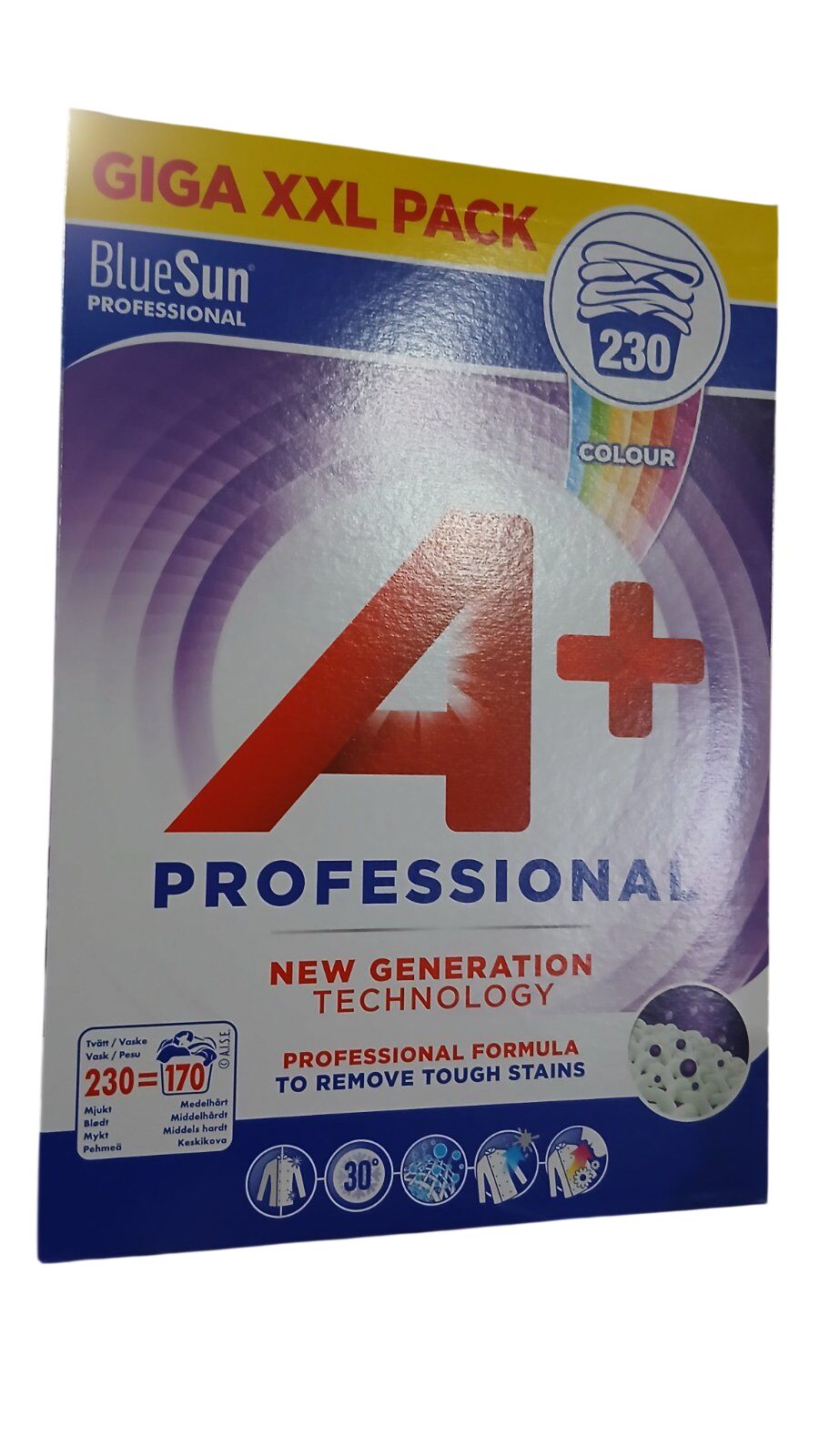 А+ Professional Color Порошок стиральный для цветного белья картон 7,155 кг 170 стирок
