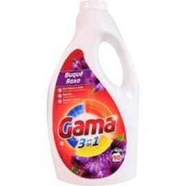 GAMA 3 в 1 BUQUE ROXO гель для стирки универсальный 4,05 л, (90 стирок) 8435495833895