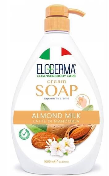 Eloderma Жидкое крем-мыло Almond Milk 1000мл