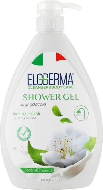 Eloderma Гель для душа White musk 600мл