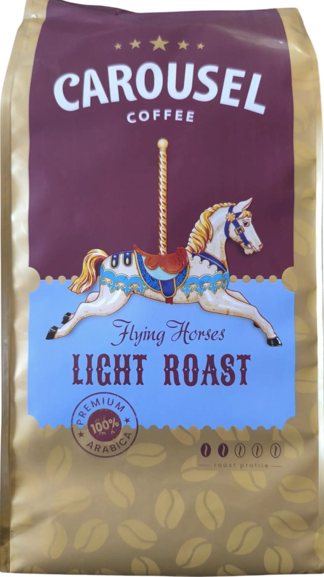 Кофе в зернах Carousel Flying Horses Light 1 кг