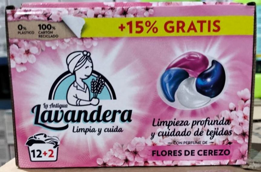 LA ANTIGUE LAVANDERA  Капсулы универсальные  "Flores De Cerezo" 14шт*18г,  8435495859857